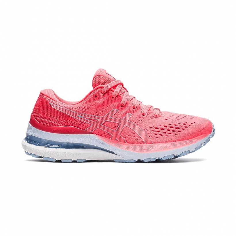 Tênis de corrida Asics gel kayano 28 Coral SS21