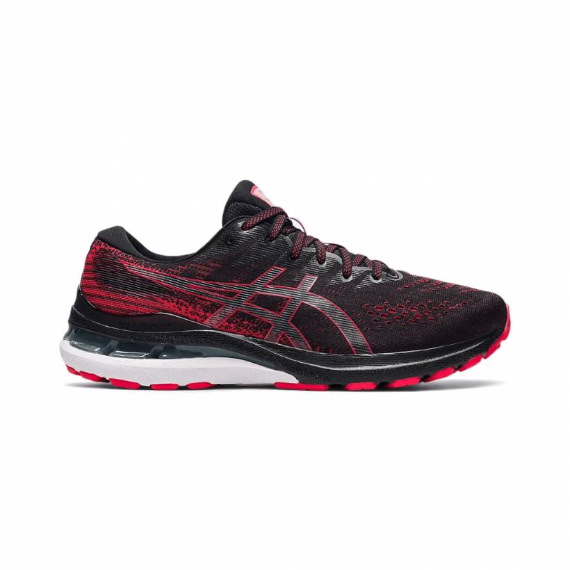 Asics Gel Kayano 28 Black Red AW21 Sneaker