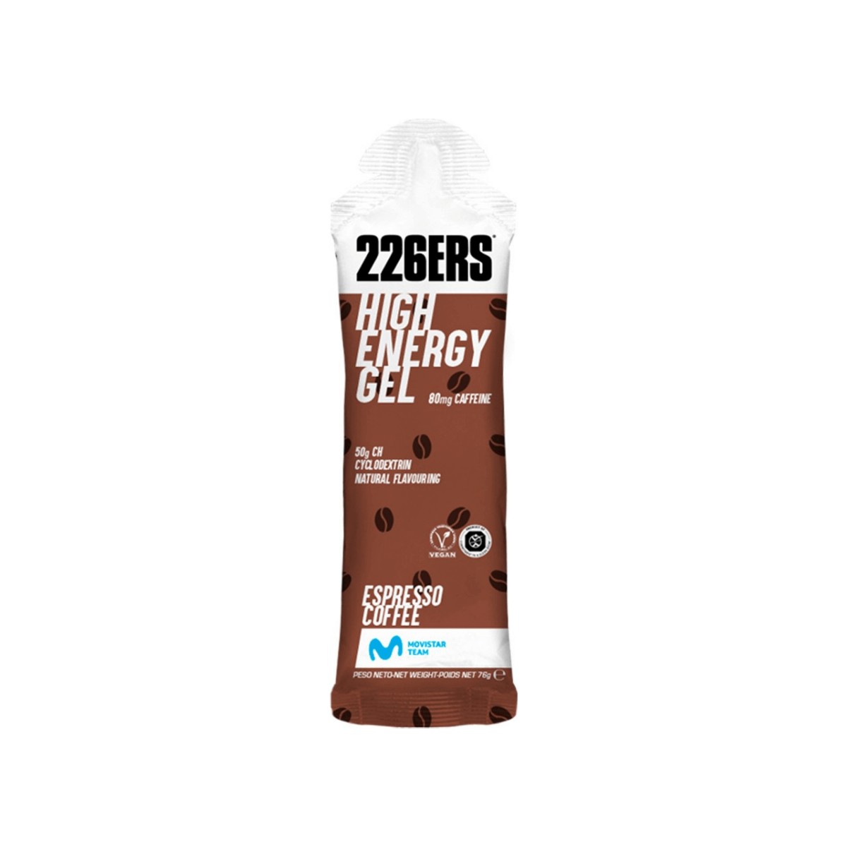 Hi Res günstig Kaufen-Energy Gel 226ERS Espresso Kaffee 76g. (1 Einheit). Energy Gel 226ERS Espresso Kaffee 76g. (1 Einheit) <![CDATA[Energy Gel 226ERS Espresso Kaffee 76g. (1 Einheit)
 226ers HIGH ENERGY GEL ist ein Energiegel, dessen Hauptkohlenhydratquelle Cyclodextrin ist,