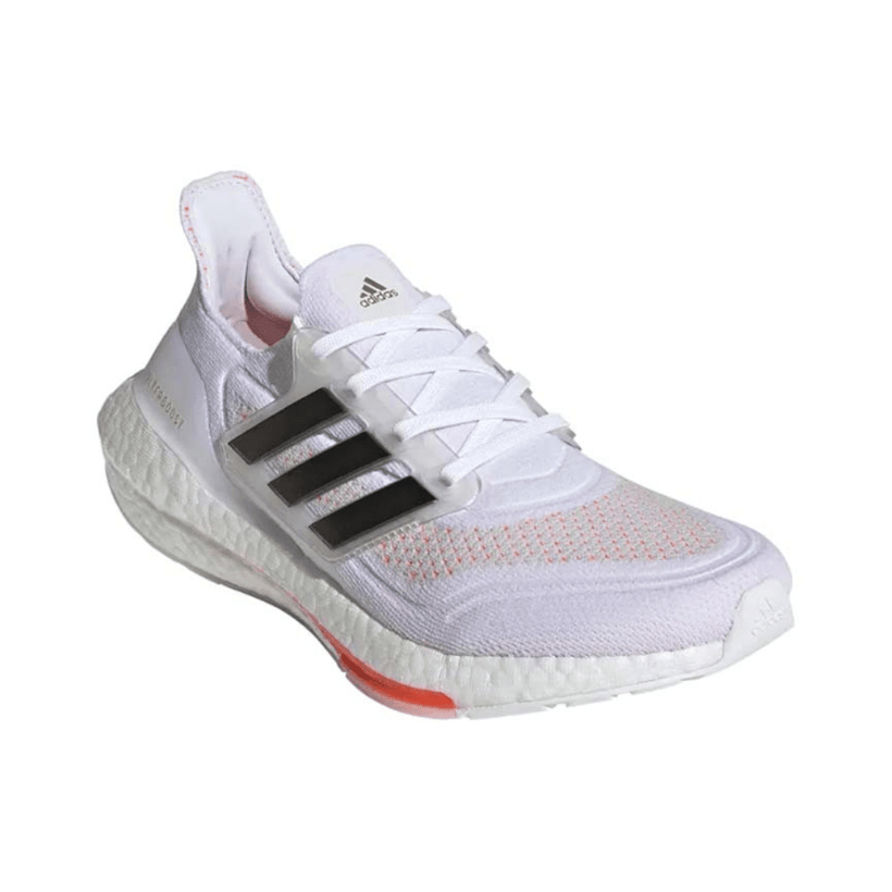 Adidas Ultra Boost 21 White Black AW21 Women's Running Shoes