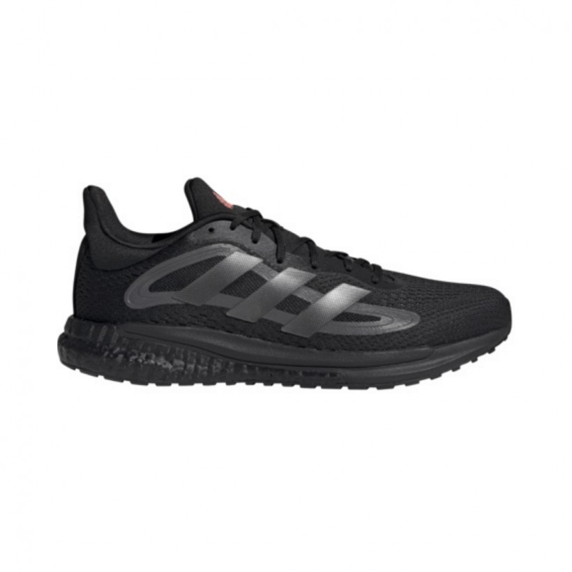 Adidas Solar Glide 4 Running Shoes Black Gray AW21
