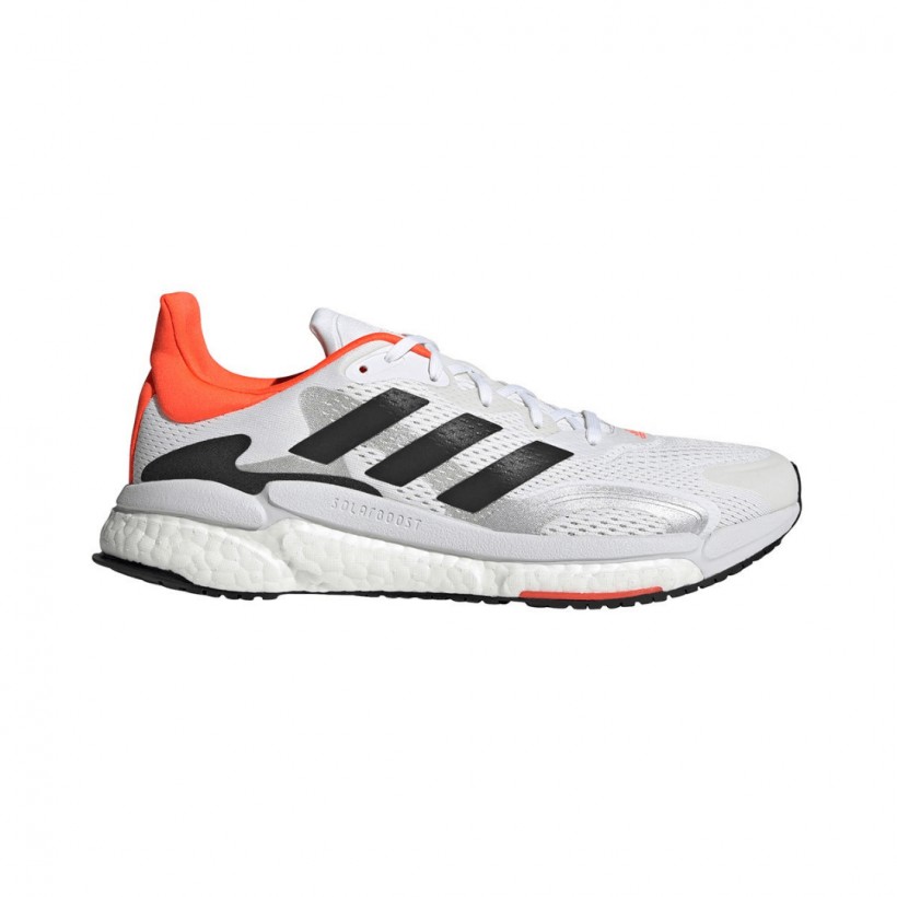 Adidas Solar Boost 3 Running Shoes White Orange Black AW21