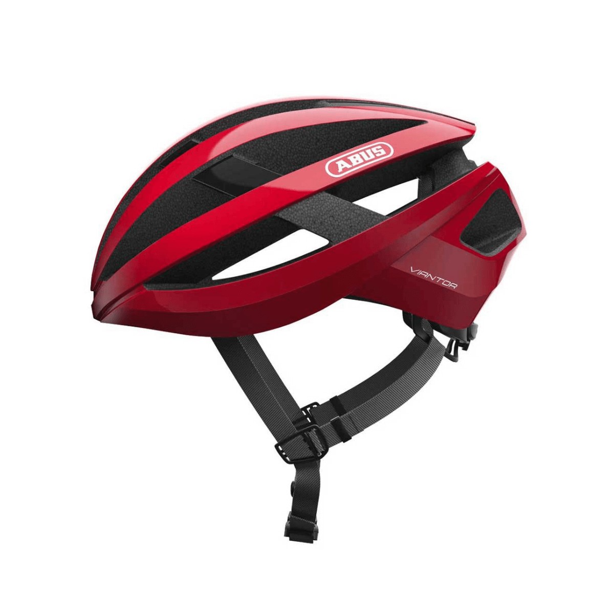 Abus Viantor Racing Red Helmet, Size M