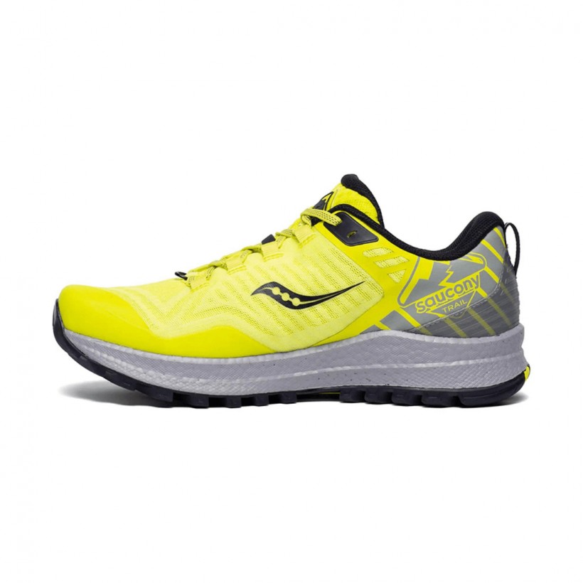Chaussures Running Saucony Xodus 11 Jaune Gris AW21