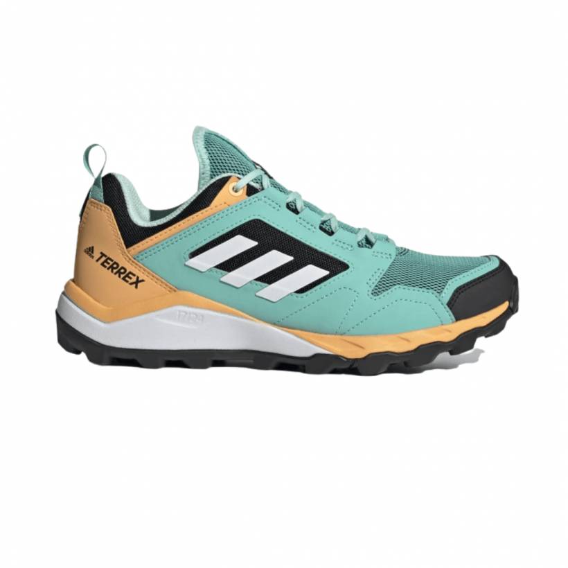 Adidas Terrex Agravic TR Laufschuhe Grün Orange Weiß Frau AW21