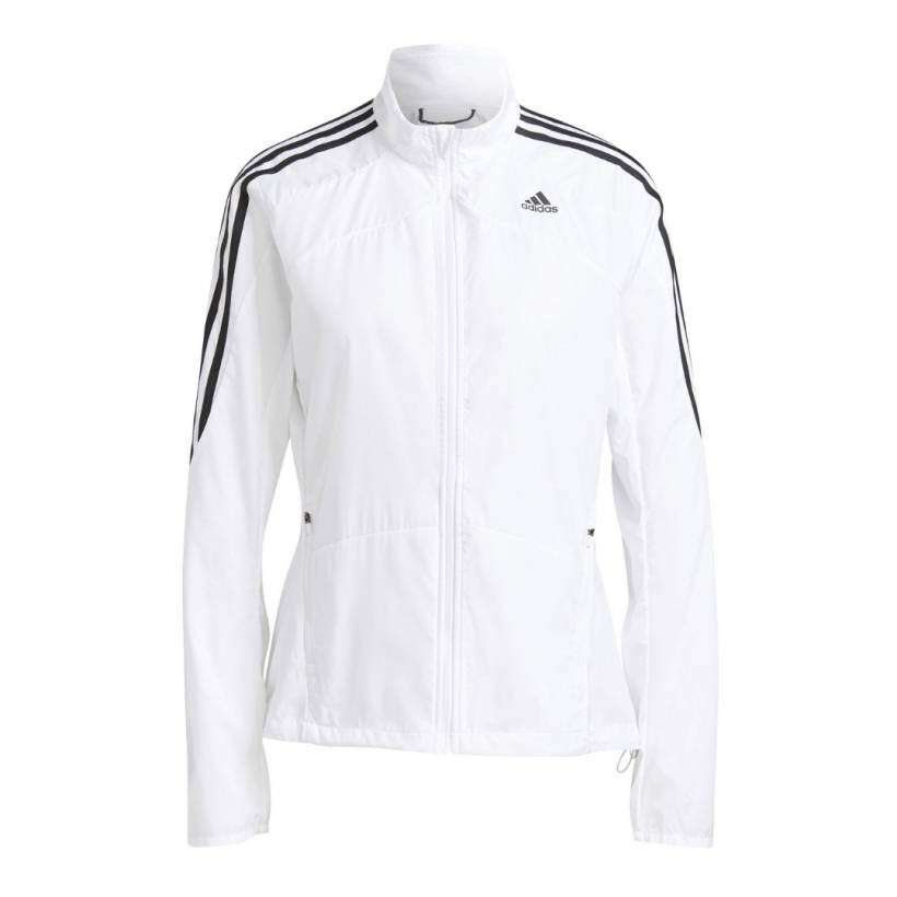 Kurtka Adidas Marathon 3 Stripes Biała SS21 Damska