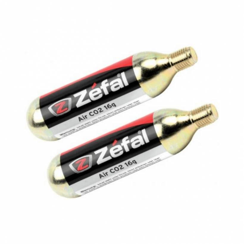 Zefal CO2 16g Compressed Air Cartridge Thread (2 units)