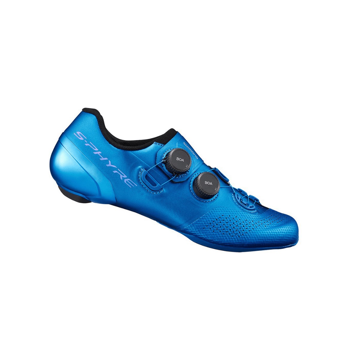 Shimano RC902 S-PHYRE Rennradschuhe Blau, Größe 45 - EUR