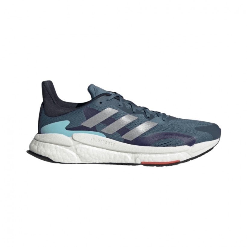 Adidas Solar Boost 3 Running Shoes Dark Blue White AW21