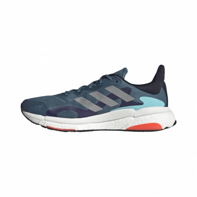Adidas Solar Boost 3 Laufschuhe Dunkelblau Weiß AW21