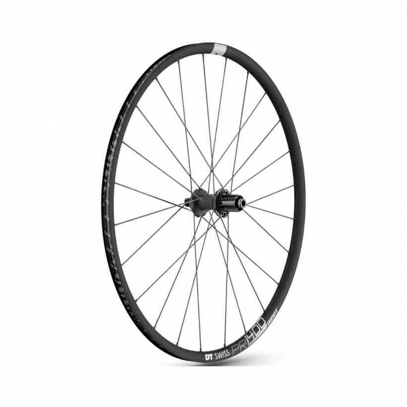 Ruota anteriore DT Swiss PR 1400 Dicut DB 21 12/142MM SHIMANO Graphit