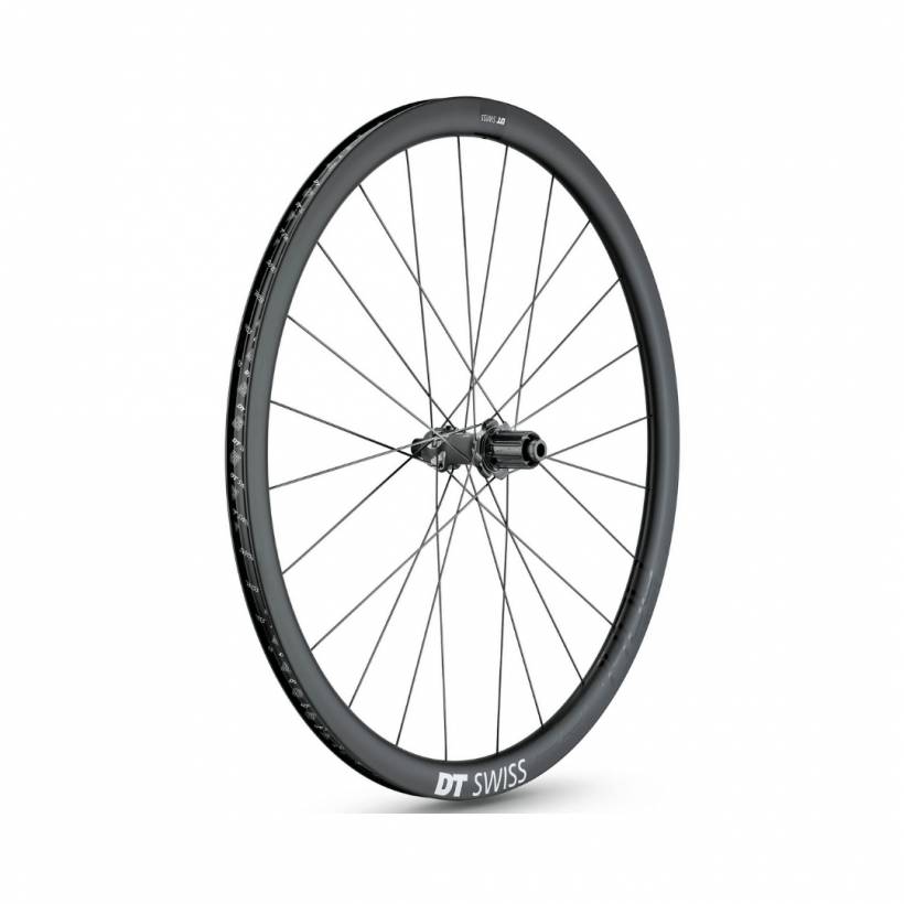 DT Swiss PRC 1400 Spline DB 35 12/142 mm Shimano roda traseira