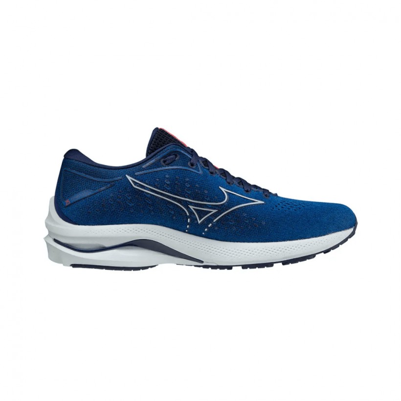 Mizuno Wave Rider 25 Shoes Blue White Red AW21