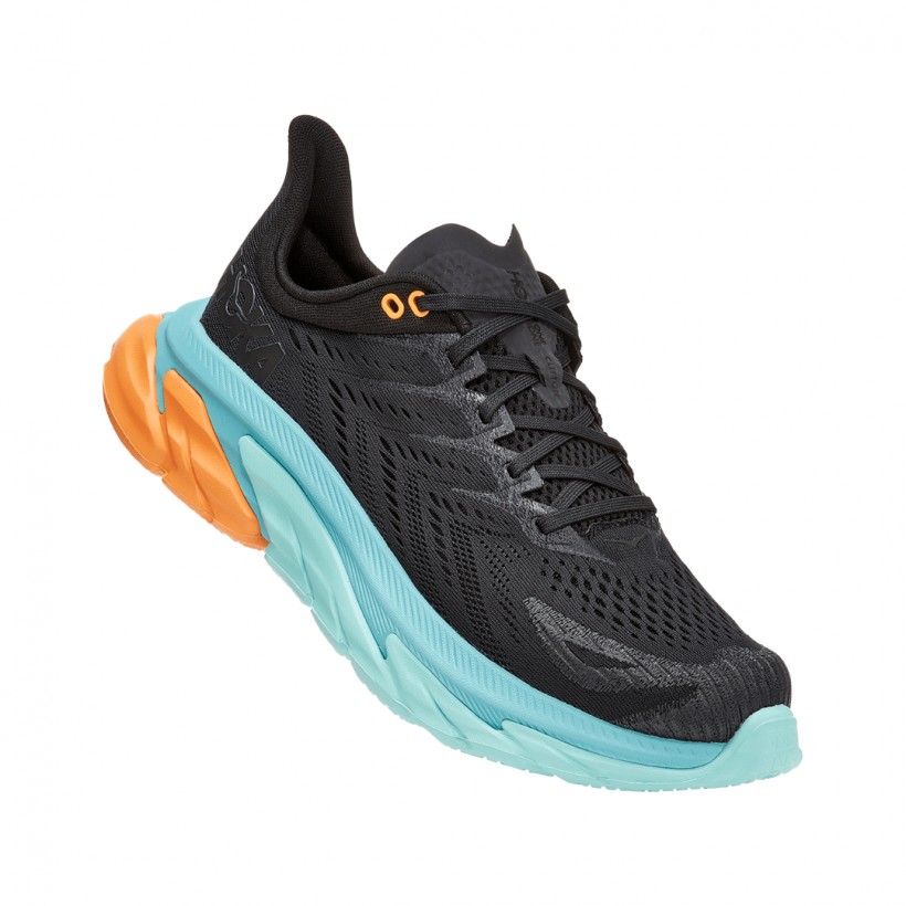 Sapatos Hoka One One Clifton Edge Preto Azul AW21