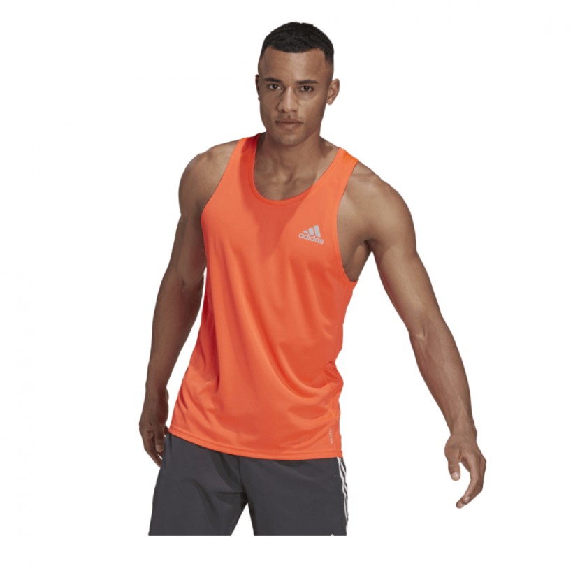 Adidas Own the Run Tank Top Solar Red