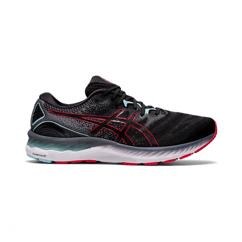 Asics Gel Nimbus 23 Laufschuhe Schwarz Rot AW21