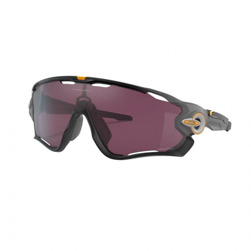 Oakley Jawbreaker Goggles Matte Black Dark Gray Prizm Road Black Lenses