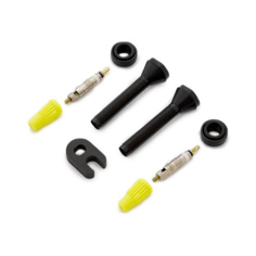 Blister 2 Soupapes Fines Amovibles Aluminium 40mm