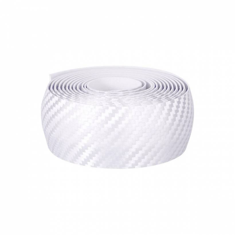 Fita de guiador Velox Carbon White