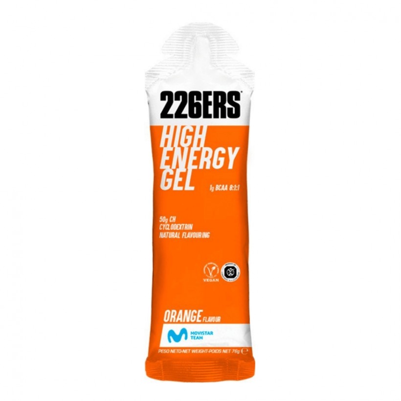 226ERS Orange Energy Gel 60 ml. (1 unidade)