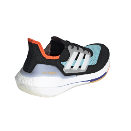 Adidas Ultra Boost 21 Buty Do Biegania Czarny Niebieski Pomarańczowy AW21