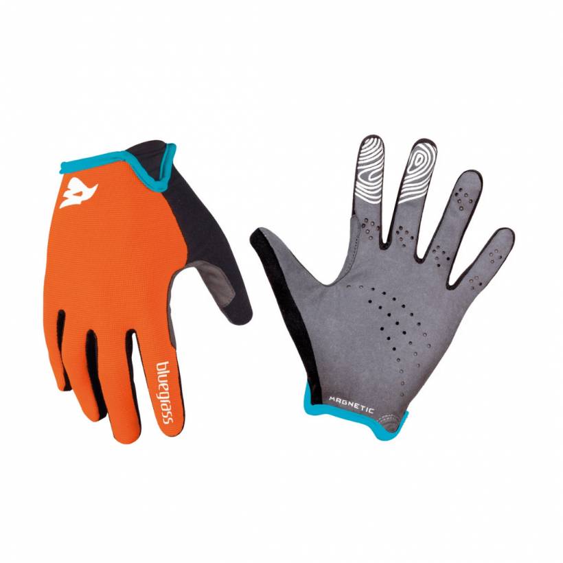 Guanti da ciclismo Bluegrass Magnete Lite Arancio