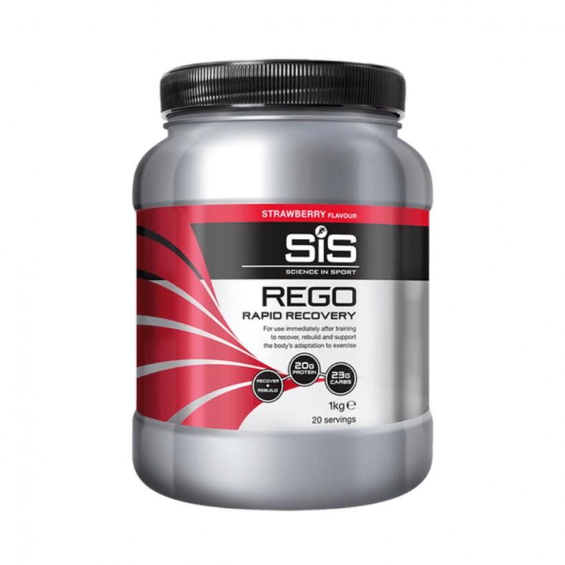 SIS Rego Rapid Recovery Muscle Recovery Strawberry Flavor (1 kg)