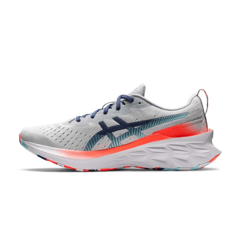 Asics Novablast 2 Running Shoes Gray Blue AW21