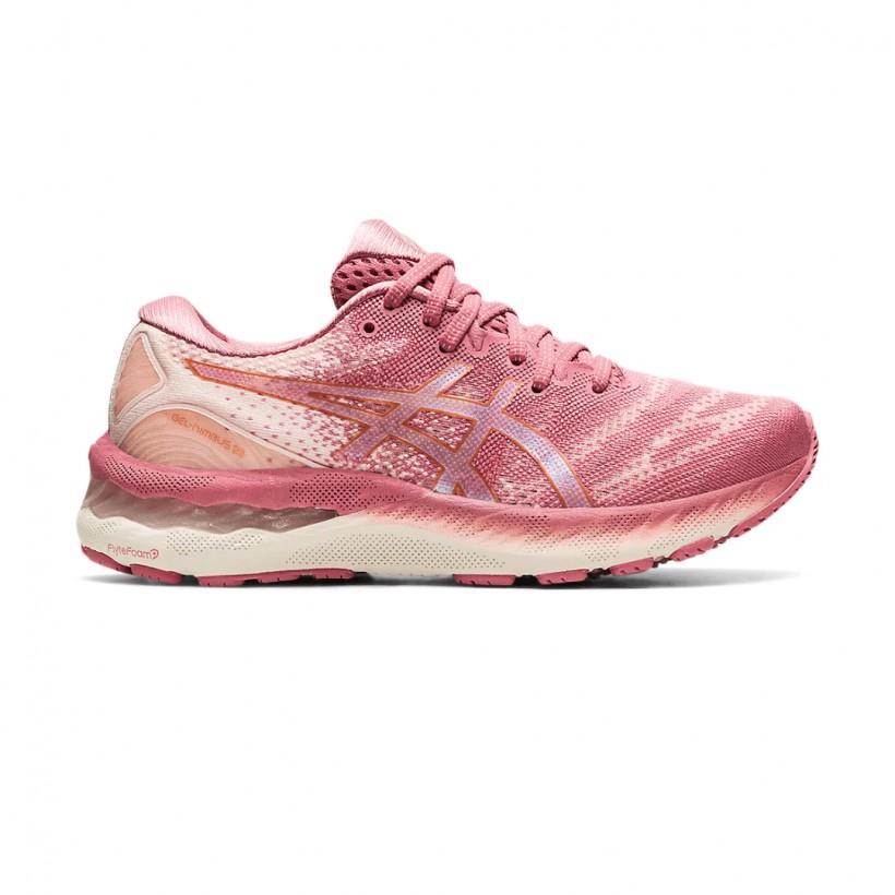 Tênis de corrida feminino Asics Gel Nimbus 23 Pink AW21