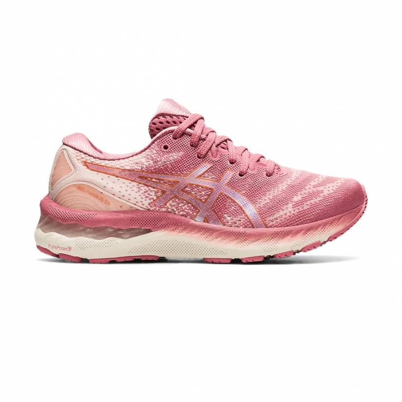 Damskie buty do biegania Asics Gel Nimbus 23 różowe AW21