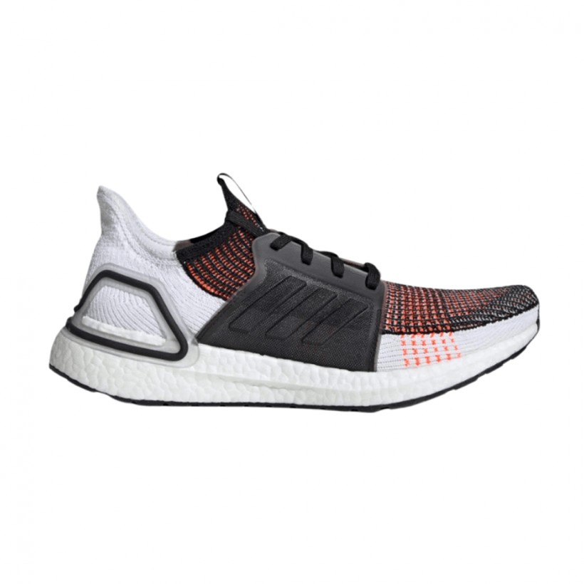 Buty Męskie Adidas Ultra Boost 19 Czarny Biały Pomarańczowy AW19