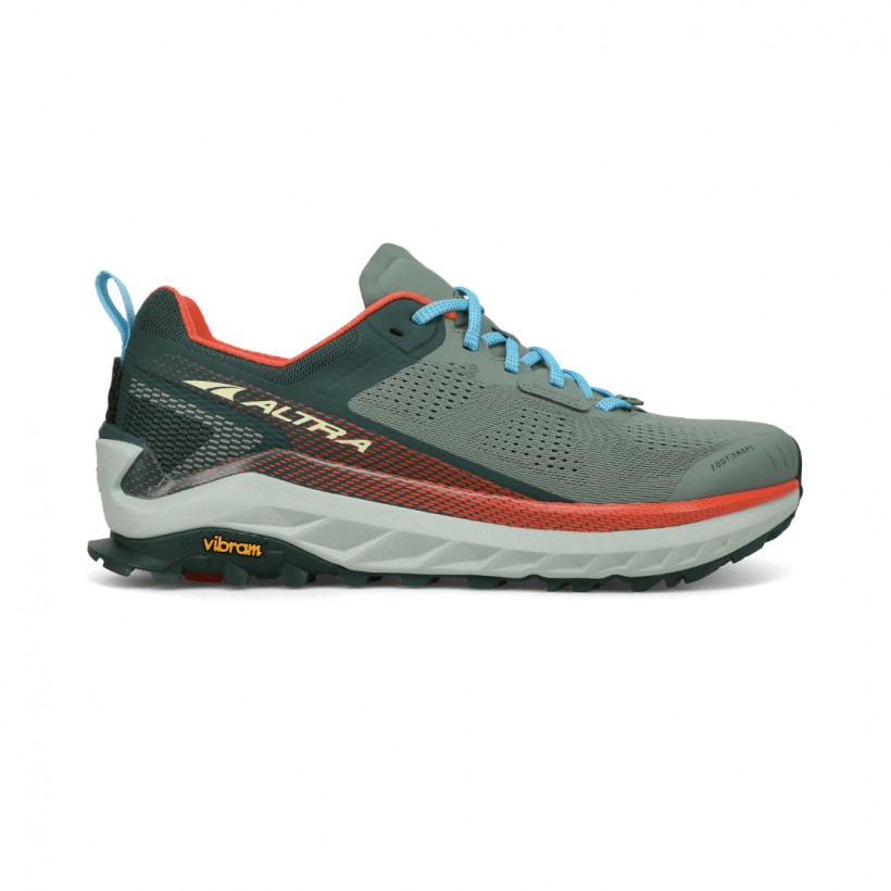 Altra Olympus 4 Shoes Green Orange AW21