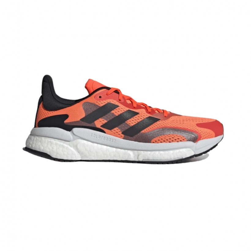 Adidas Solar Boost 3 Running Shoes Orange Black Gray AW21