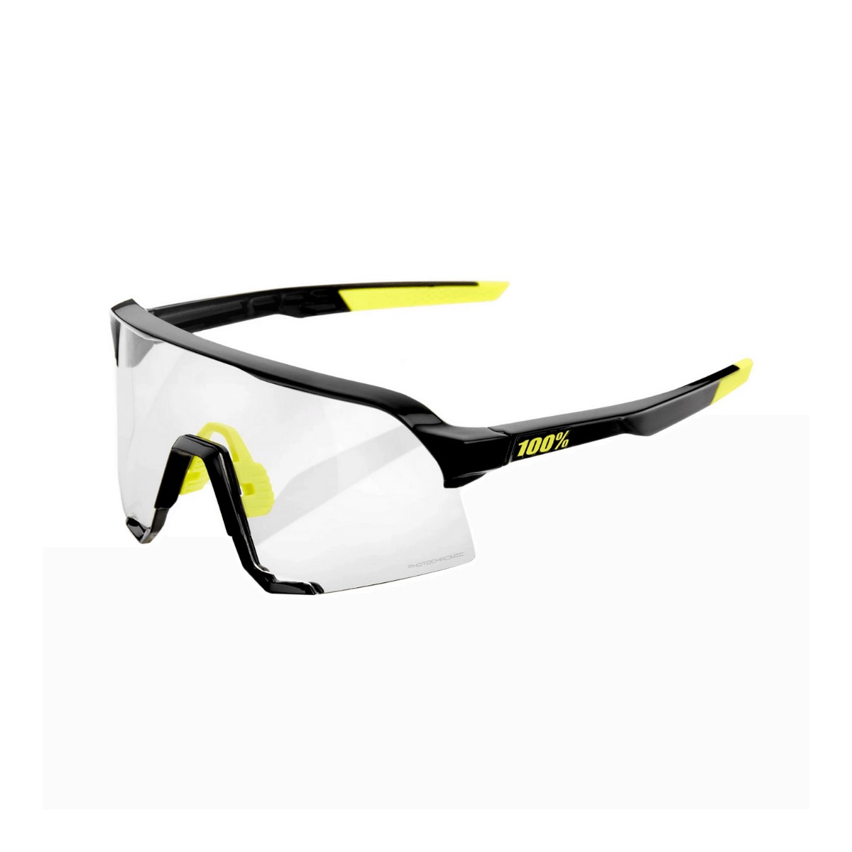 Brille Schwarz günstig Kaufen-100% S3-Brille - Schwarzglänzend - Selbsttönende Gläser. 100% S3-Brille - Schwarzglänzend - Selbsttönende Gläser <![CDATA[100% S3-Brille - Schwarzglänzend - Selbsttönende Gläser Der S3 kombiniert herausragende Eigenschafte