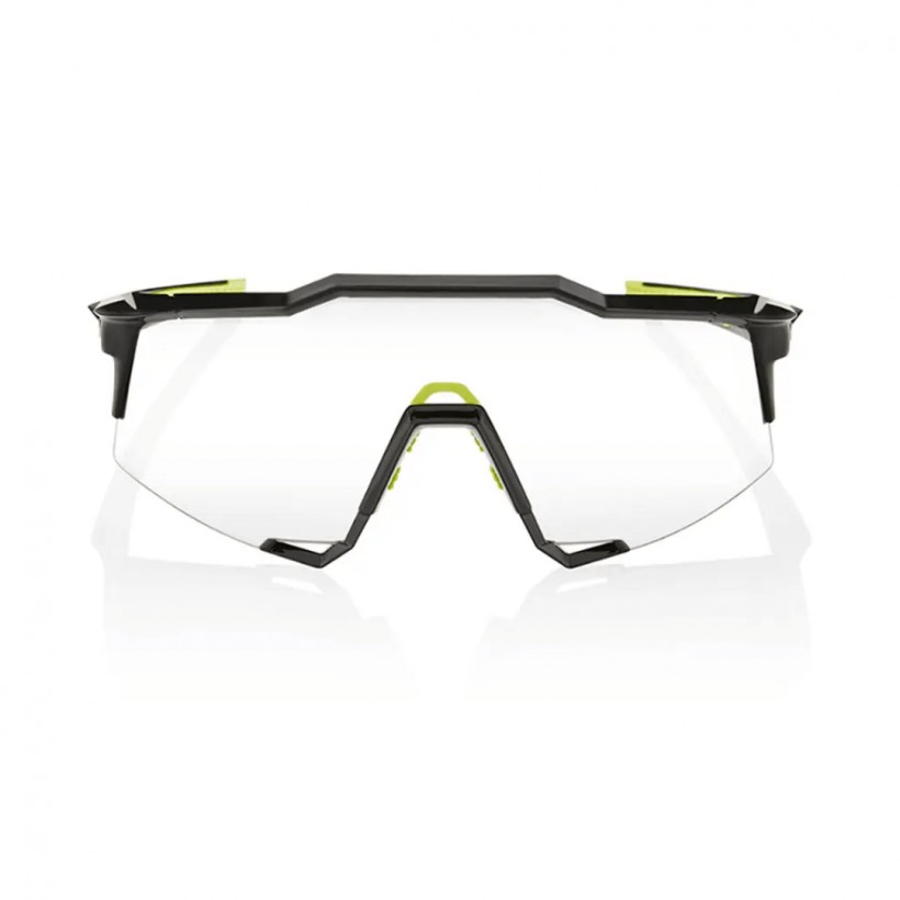 100% S3 Glasses - Gloss Black - Photochromic Lenses