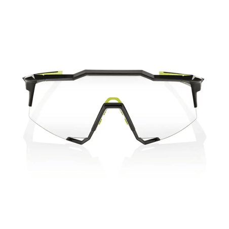 Okulary 100% S3 — błyszcząca czerń — soczewki fotochromowe