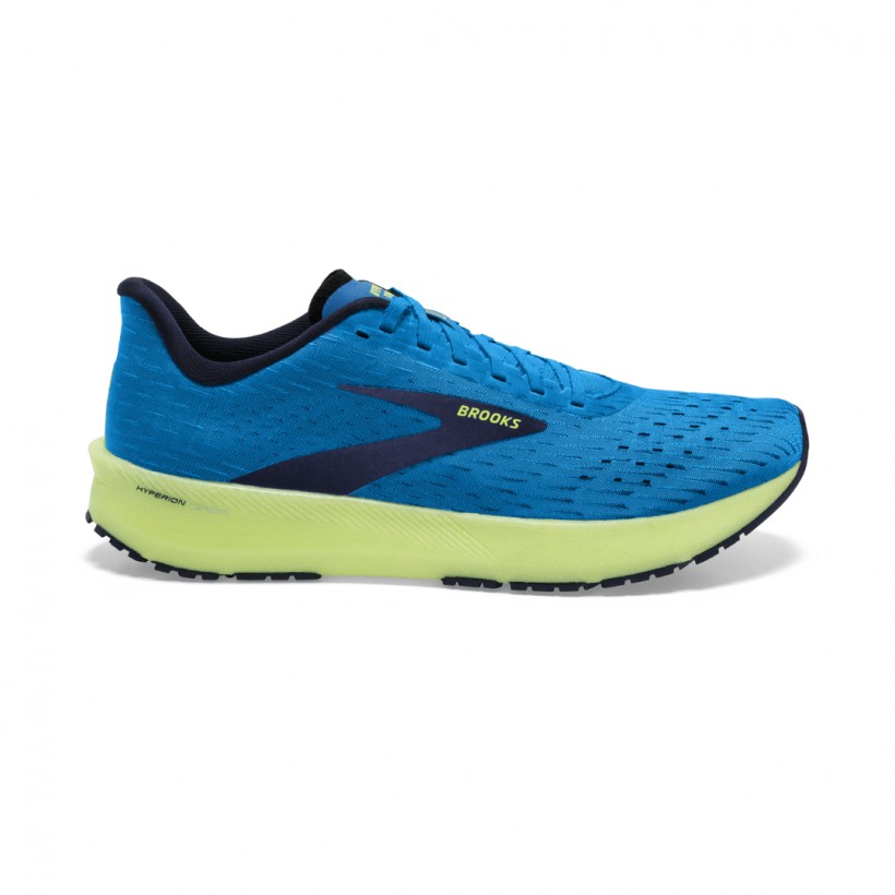 Brooks Hyperion Tempo Schuhe Blau Gelb AW21