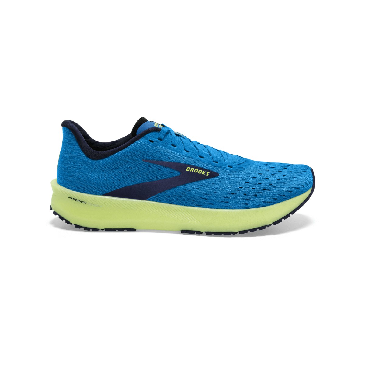 Brooks Hyperion Tempo Shoes Blue Yellow AW21, Size 45,5 - EUR