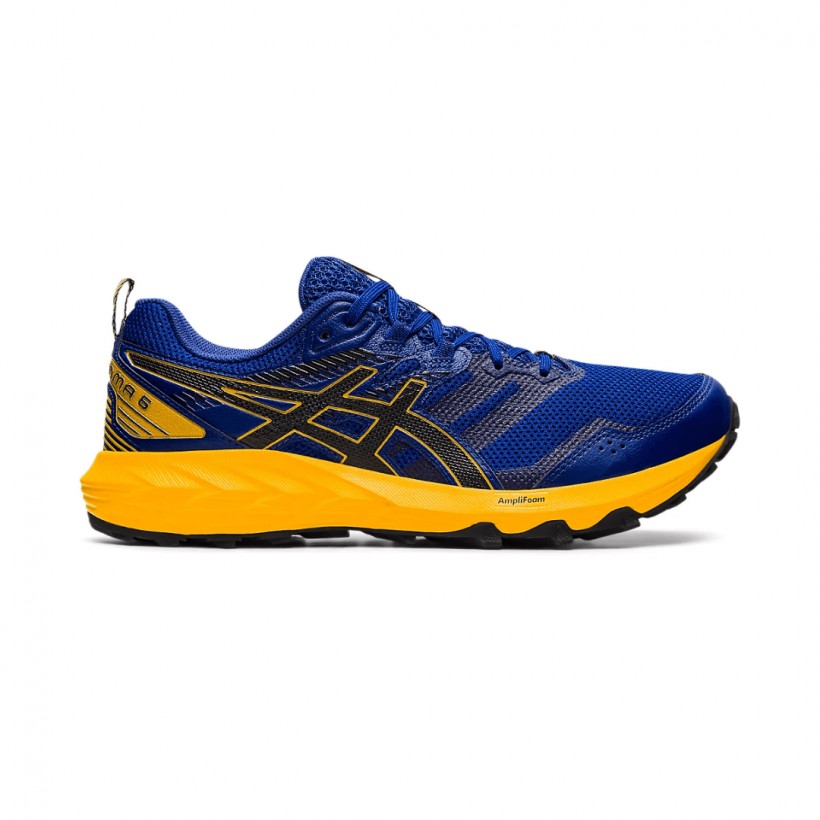Asics Gel Sonoma 6 Running Shoes Blue Black Yellow AW21
