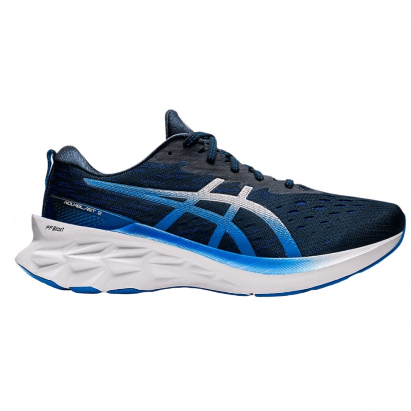 Asics Novablast 2 Running Shoes Blue Silver AW21