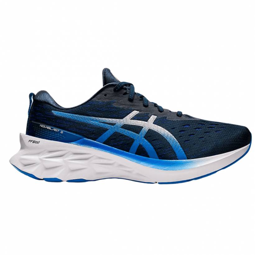 Asics Novablast 2 Bleu Argent AW21 Chaussures de course