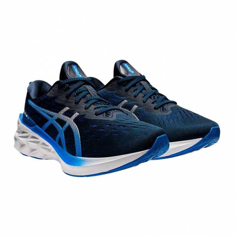 Scarpe Asics Novablast 2 Blu Argento AW21