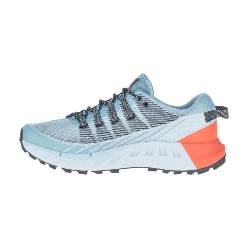 Merrell Agility Peak 4 Shoes Blue Orange AW21