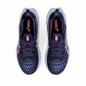 Tênis de corrida feminino Asics Novablast 2 Grey Red AW21
