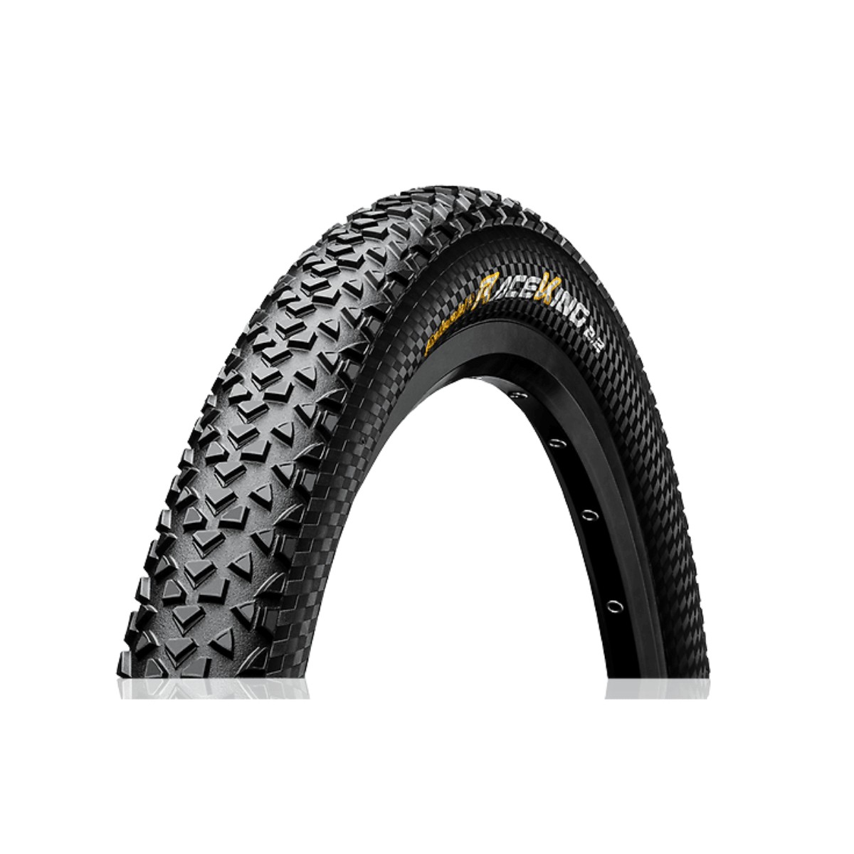 Continental Race King Protection 26, 27'5 or 29 x 2.20 Tubeless Ready Tire, Size 27.5x2.20