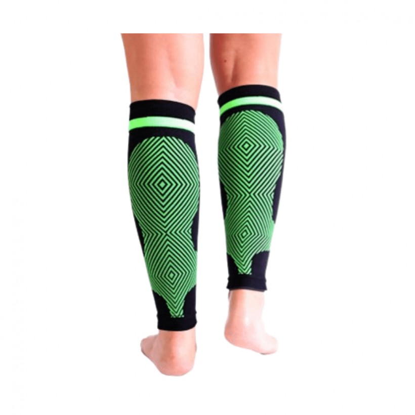 Medilast NRG Trail Calf Sleeves Black / Green