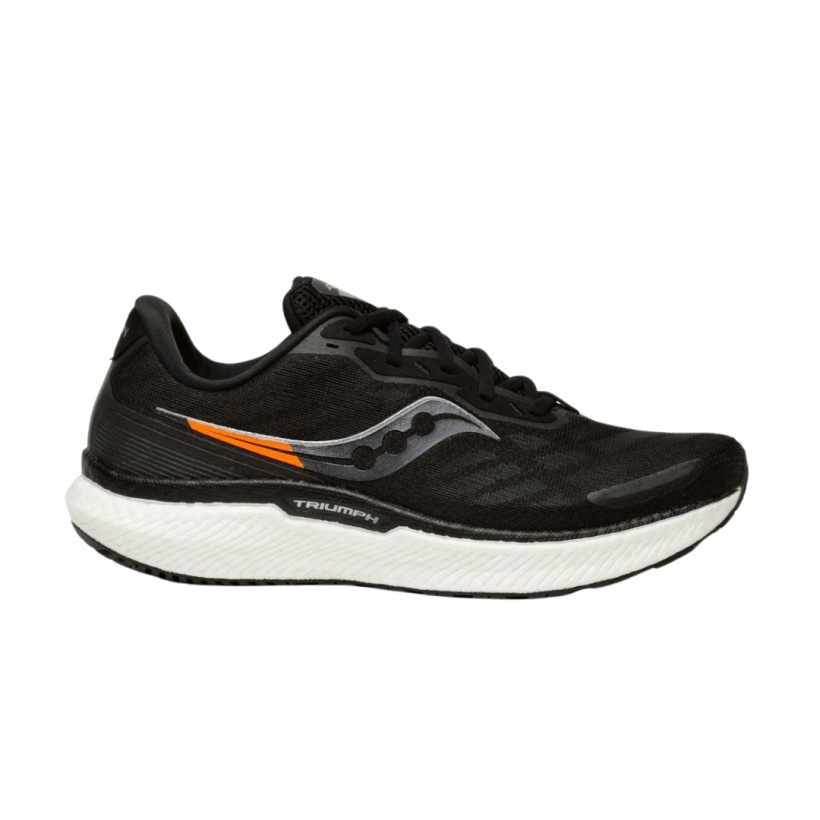 Saucony Triumph 19 Schuhe Schwarz Weiß AW21