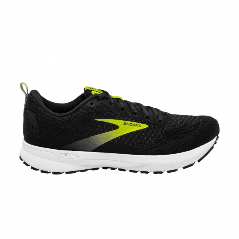 Zapatillas Brooks Revel 4 Negro SS21