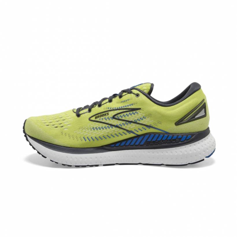 Chaussures Brooks Glycerin GTS 19 Jaune Bleu AW21