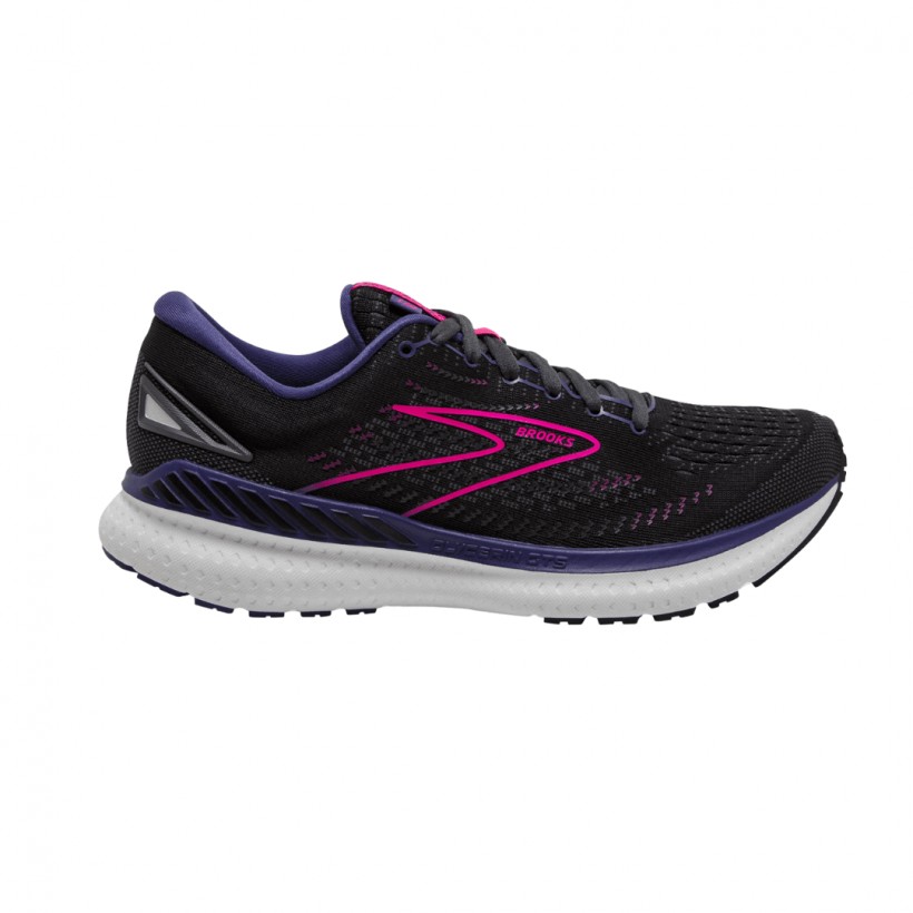 Brooks Glycerin GTS 19 Black Pink AW21 Women's Running Shoes